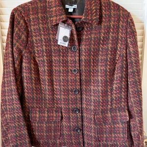 Kohl's Women's Tweed Blazer Size XL New with Tags